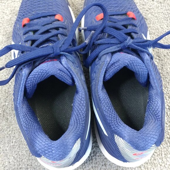 ASICS Solution Speed FlyteFoam 2 Womens Size 6.5 Tennis Shoes Blue Low Top - Picture 10 of 11